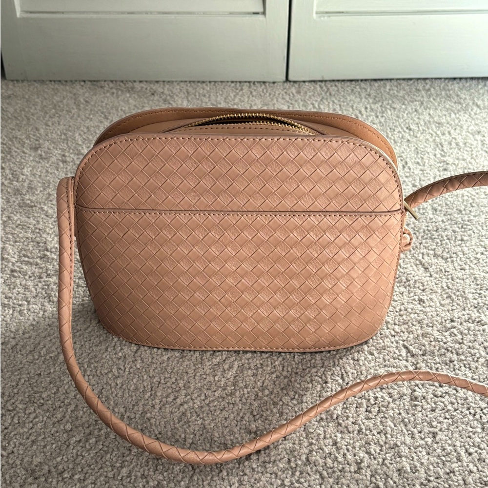 Loft Crossbody Bag- Nude Pink